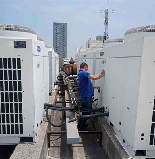 城步中央空调制热和不制冷系统维修方法